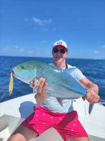 Great fishing trip with Damian.