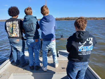 It took all 3 to land this monster! 