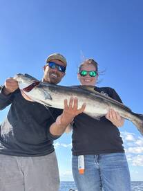 Grouper and cobia bite was on fire