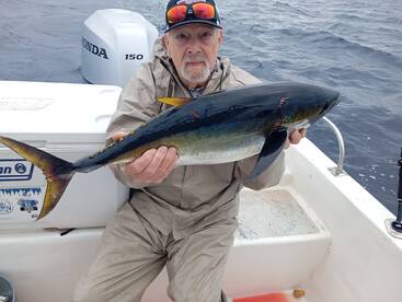 Pescador con pasión y aptitud 