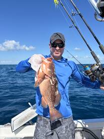 Great sized mutton snappers on the reef 