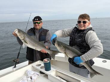 Great striper fishing continues
