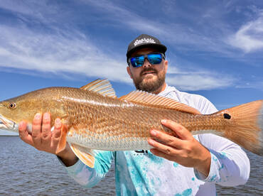 Winter fishing on fire! 