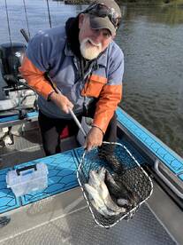 LIMITS OF TROUT IN THE NET