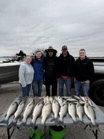 Winter Fishing Report – Hybrid Striper &