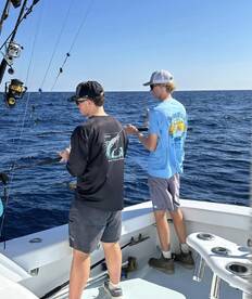 Waiting for the bite 