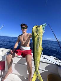 Making family memories and catching dinn