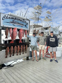 Red Snapper & Winter Special Rates! 