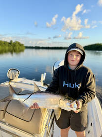 Mixed bag for the junior angler!