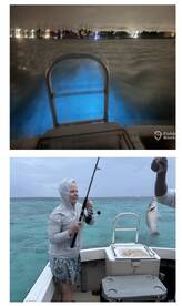Late evening fishing stingray city and b