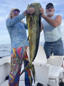 Afternoon fishing Mahi mahi and snapper 