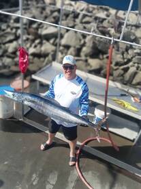 Combo catch wahoo & mahi today