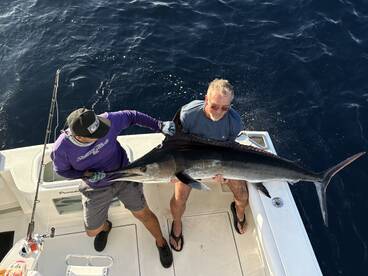 5 Released Today — Striped Marlin Biting