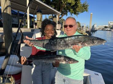 Cold fronts have improved the fishing!