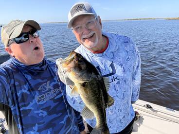 Dave catching some good bass