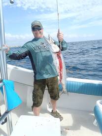 Trolling and bottom fishing