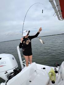 Early Morning Speckled Trout Fishing Del