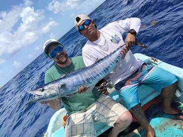 Wahoo! Always a rush reeling in these sa