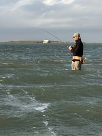 Typical spring fishing