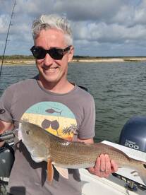 Redfish trout and flounder