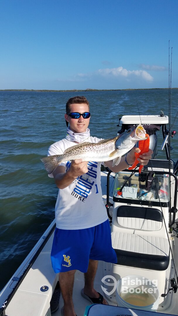 Jack with a nice Gator Trout
