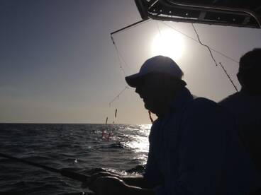 The sun began to set during the 20 minute fight