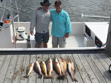 Sight fishing for Redfish in Louisiana