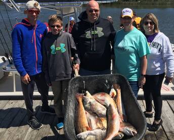 Redfish bite over grass flats heats up i