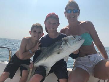 A Family with Great Young Anglers