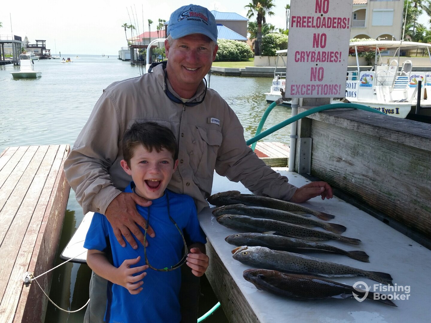 Trout limit and a mangrove snapper bonus.
