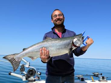 May Fishing in Ludington Excellent