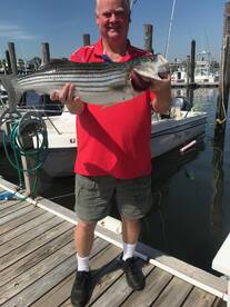 Larry has tonight's dinner. 