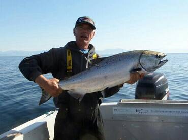 Caught and Released: A 27lb King (Chinoo
