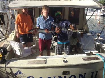 Fishing family from US.