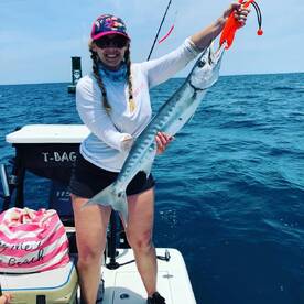Christina's First Barracuda