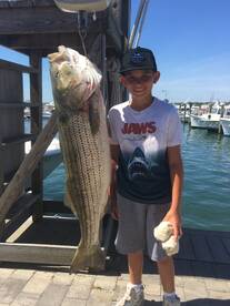 Michael with the fish of the day