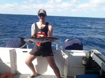 Mixing it up - hand line fishing!