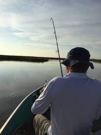 Beutuful day brings slow fishing 