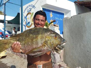 Awesome fishing in La Paz