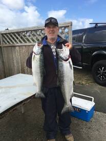 Coho fishing in Astoria is getting good