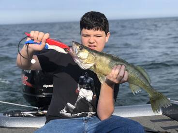  The walleye fishing remains unbeleivabl