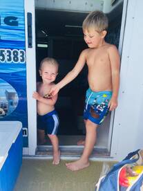 Deep Sea Fishing with kids