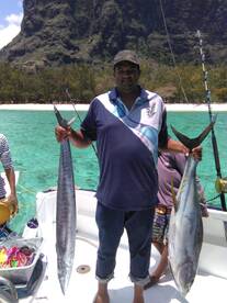 Wahoo and yellowfin tuna