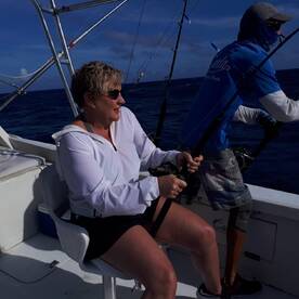 December Fishing in Aruba with Carla Fis