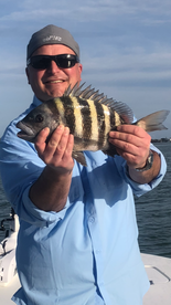 Wintertime Sheepshead fishing is the bit
