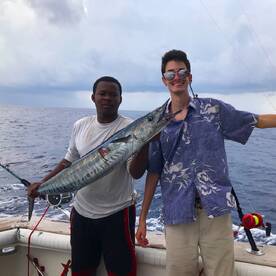 Winner winner wahoo and mahi dinner!
