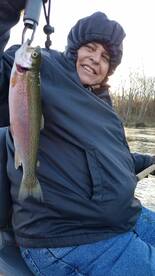 Taneycomo Lake Rainbow Trout 