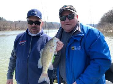 Late Winter Walleye and Smallmouth 