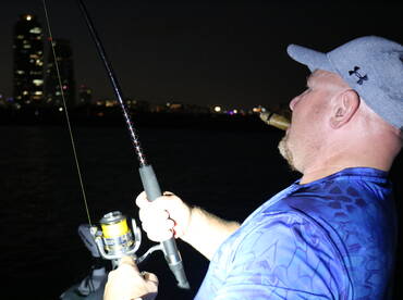 PULLIGN ON A MIAMI TARPON