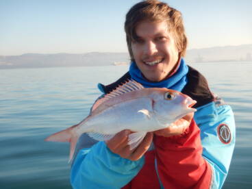 Winter bottom fishing